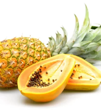 dieta de la piña y la papaya