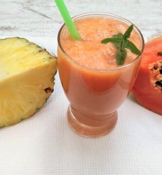 Dieta de la piña y papaya para mejorar la digestión