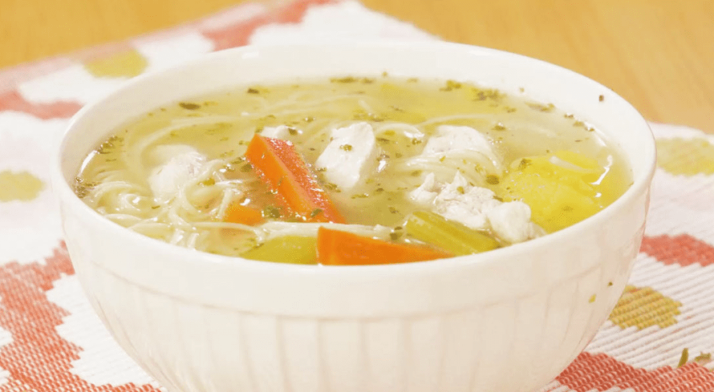 Dieta de la sopa de pollo para mejorar la digestion