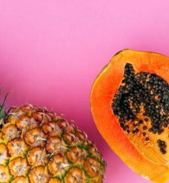 Dieta de la piña y papaya