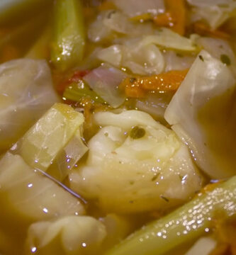 Dieta de la sopa de repollo para mejorar la digestión